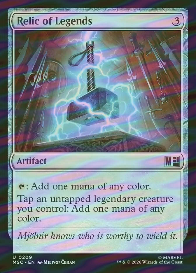 Relic of Legends (MSC) (209) / Surge Foil