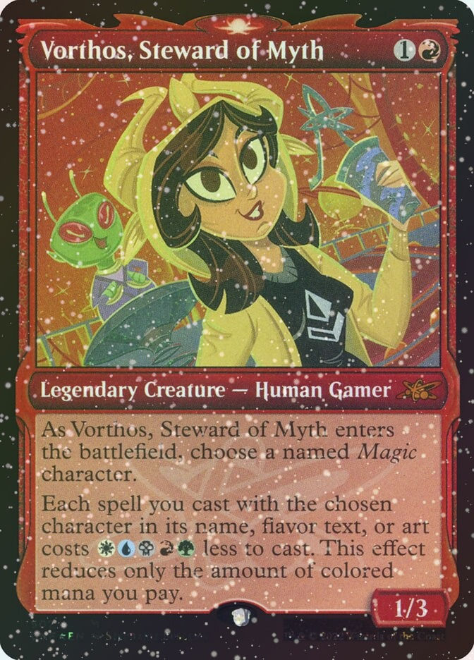 Vorthos, Steward of Myth (UNF) (502) / Showcase / Galaxy Foil