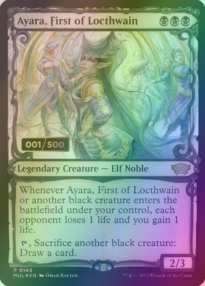 Ayara, First of Locthwain (MUL) (143z) / Serialized