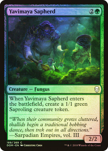 Yavimaya Sapherd (DOM) (189) / Foil