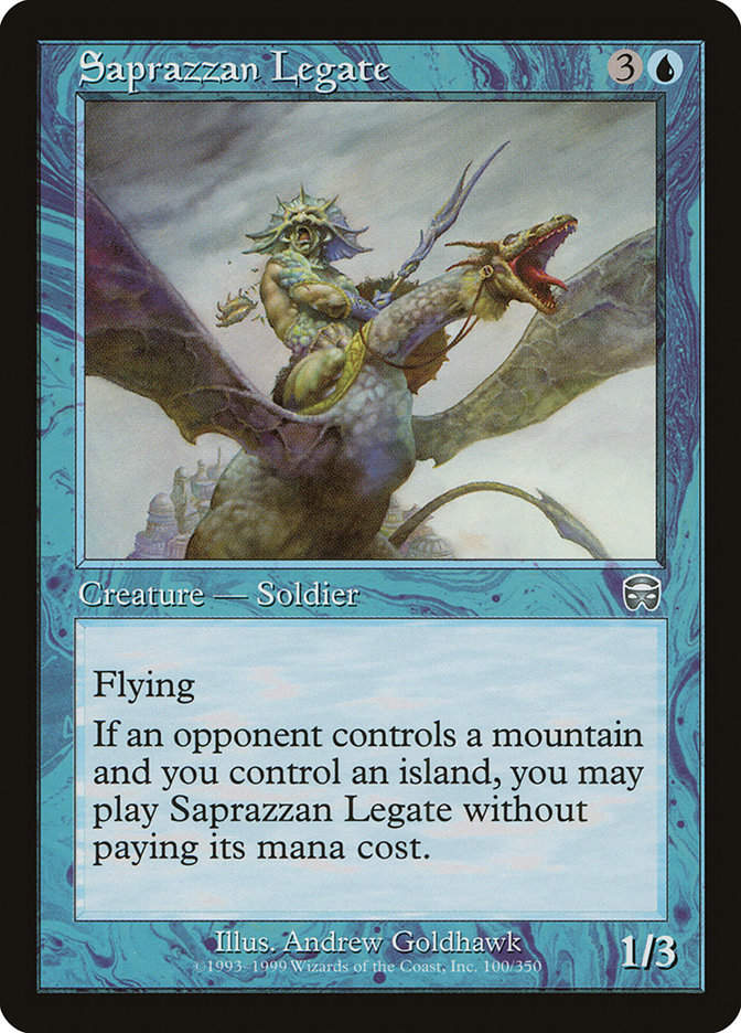 Saprazzan Legate (MMQ) (100)