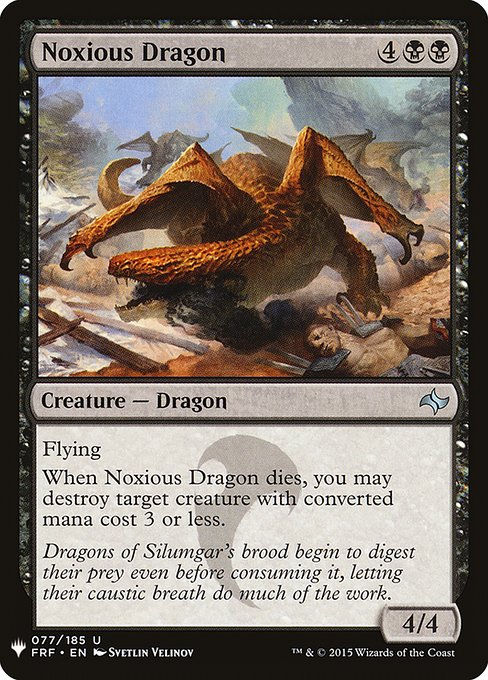 Noxious Dragon (PLST) (FRF-77)