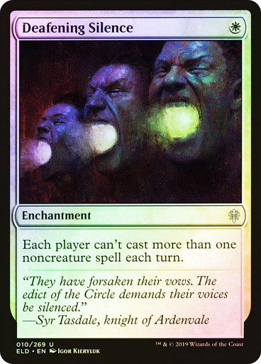Deafening Silence (ELD) (10) / Foil