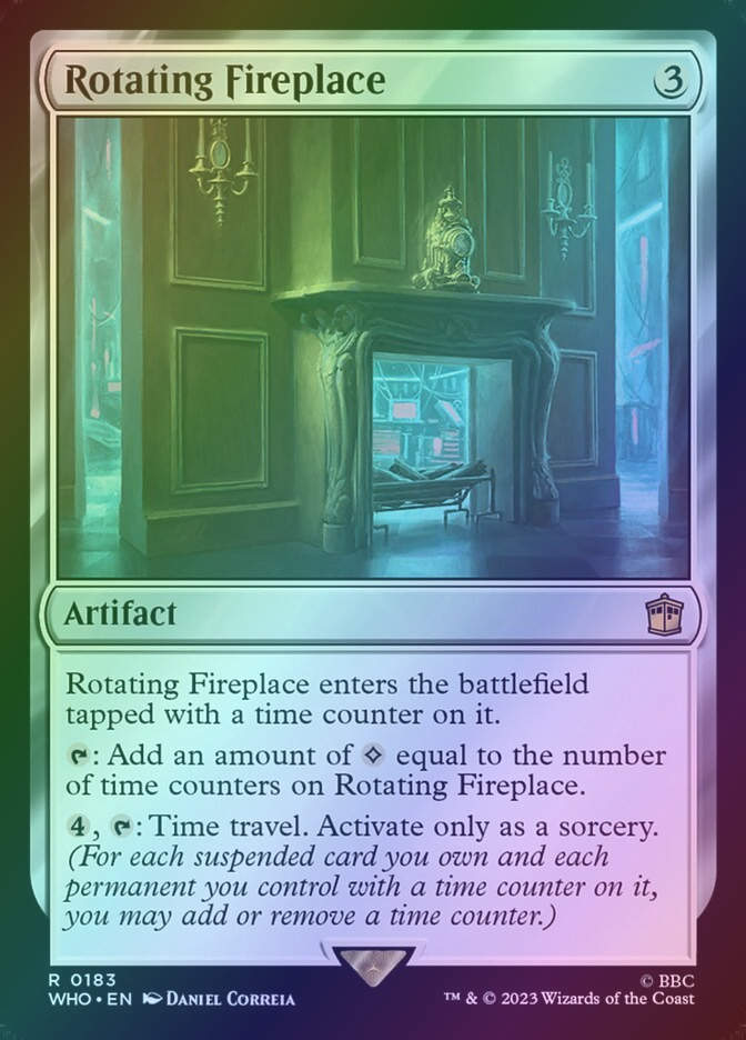 Rotating Fireplace (WHO) (183) / Foil