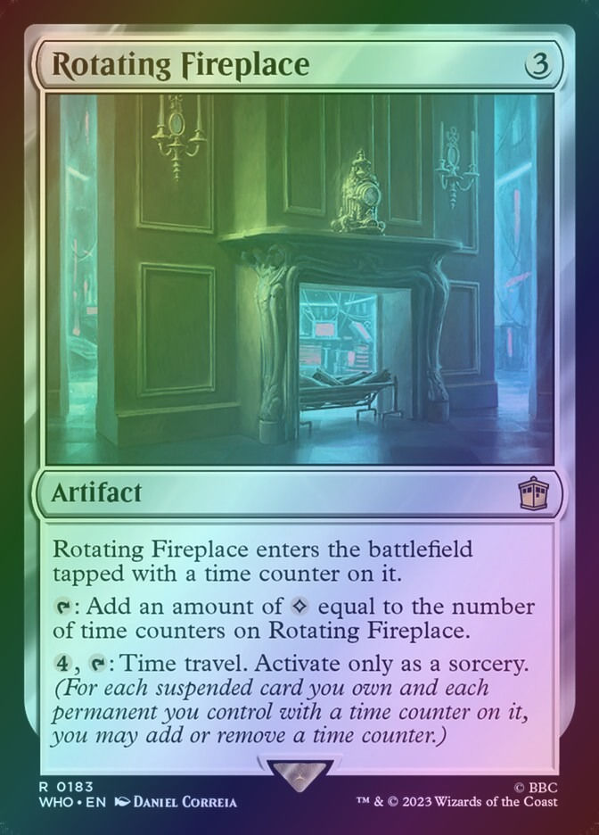 Rotating Fireplace (WHO) (183) / Foil