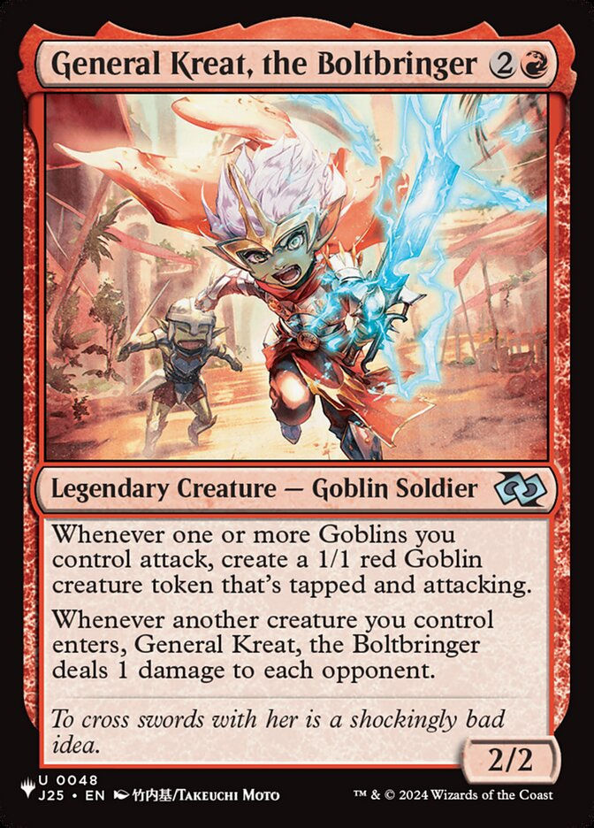 General Kreat, the Boltbringer (PLST) (J25-48)