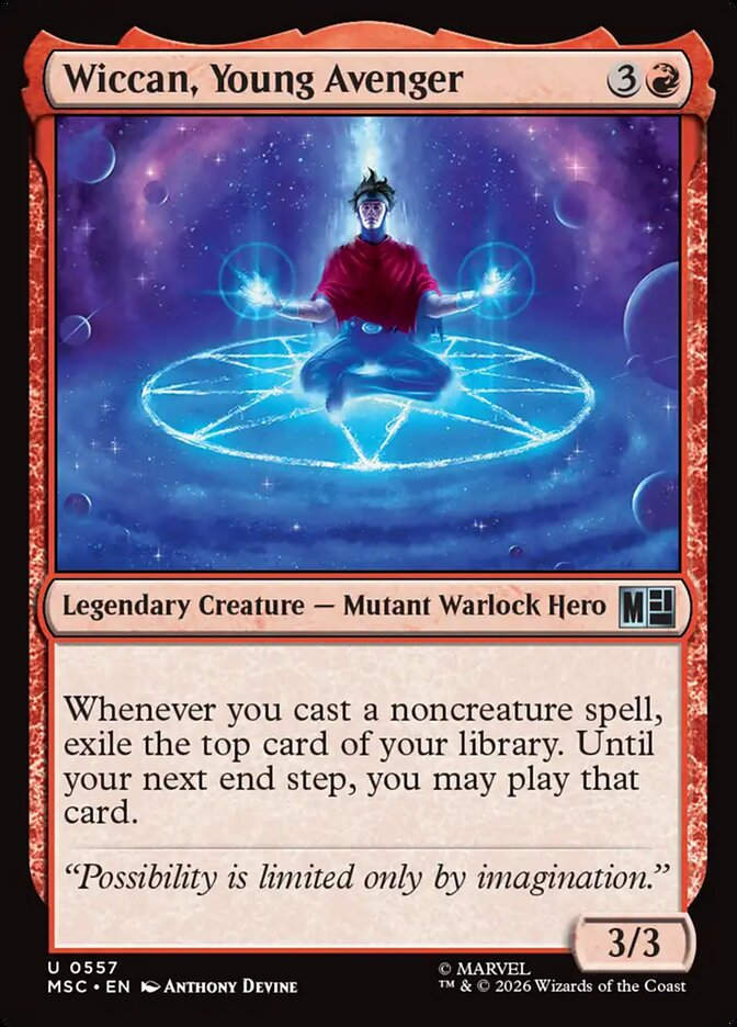 Wiccan, Young Avenger (MSC) (557)