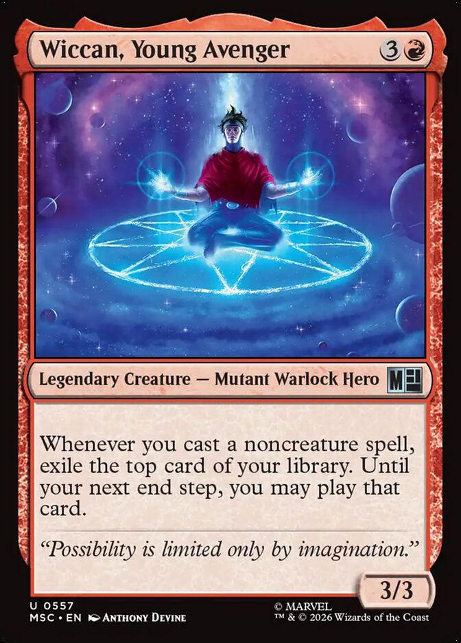 Wiccan, Young Avenger (MSC) (557)