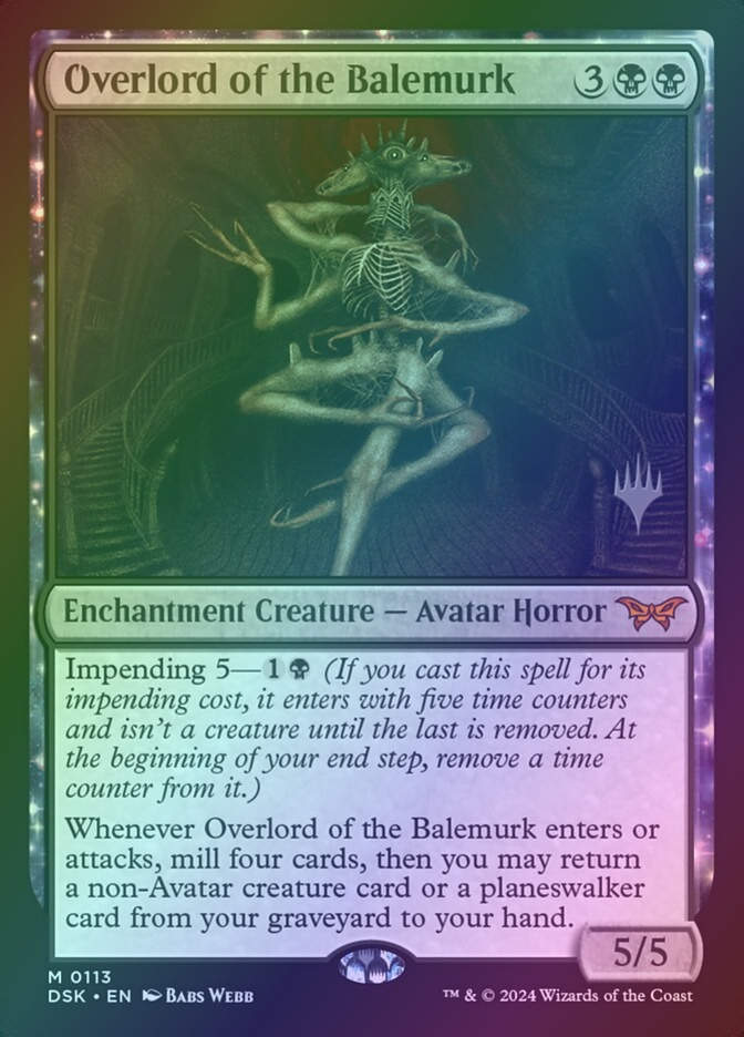 Overlord of the Balemurk (PDSK) (113p) / Foil