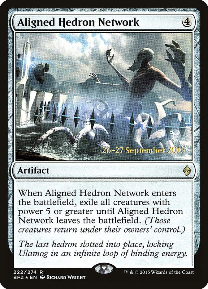Aligned Hedron Network (PBFZ) (222s) / Foil