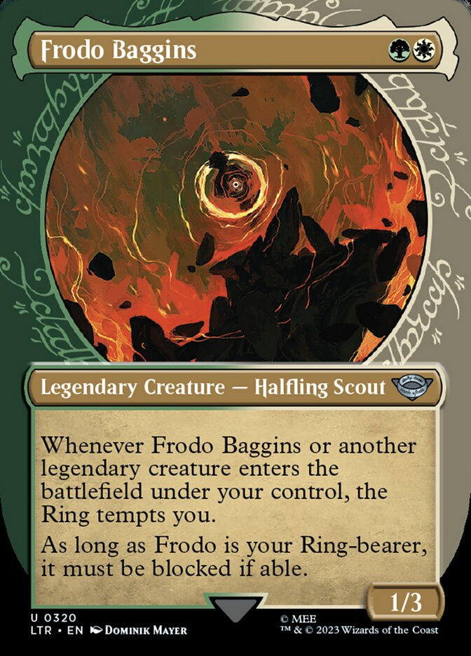 Frodo Baggins (LTR) (320) / Borderless / Showcase