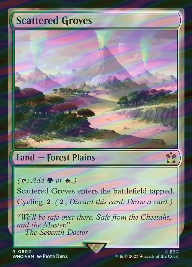 Scattered Groves (WHO) (892) / Surge Foil