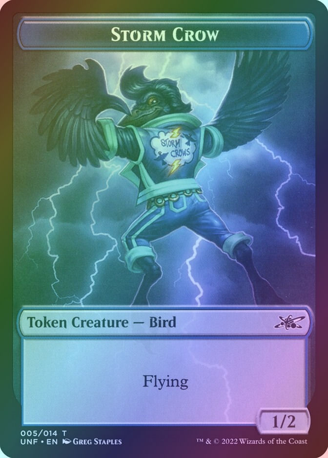 Clown Robot // Storm Crow (TUNF) (2 // 5) / Foil — cara 2 de 2