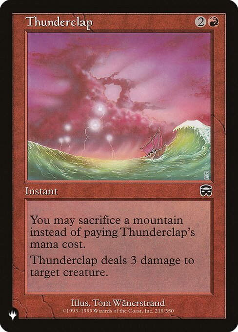 Thunderclap (PLST) (MMQ-219)