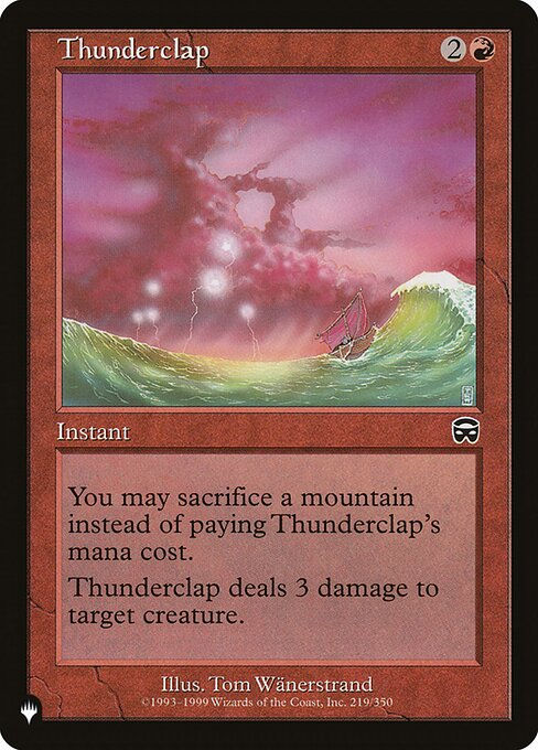 Thunderclap (PLST) (MMQ-219)