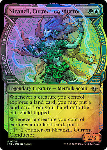 Nicanzil, Current Conductor (lci) / Showcase / Foil