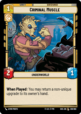 Criminal Muscle (SHD_#209/262) / Foil