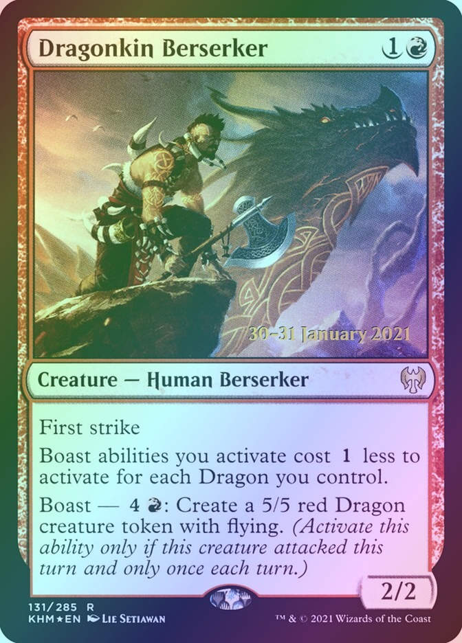 Dragonkin Berserker (PKHM) (131s) / Foil