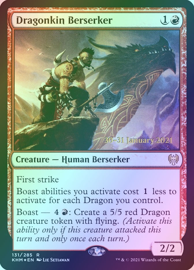 Dragonkin Berserker (PKHM) (131s) / Foil