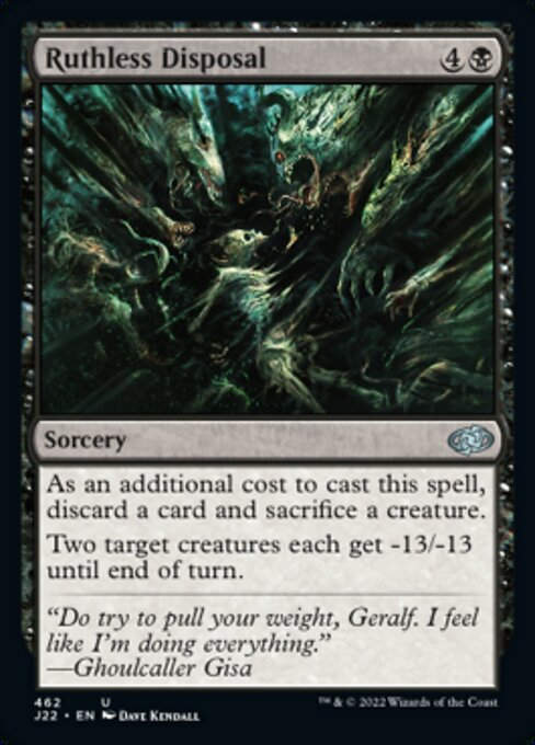 Ruthless Disposal (J22))