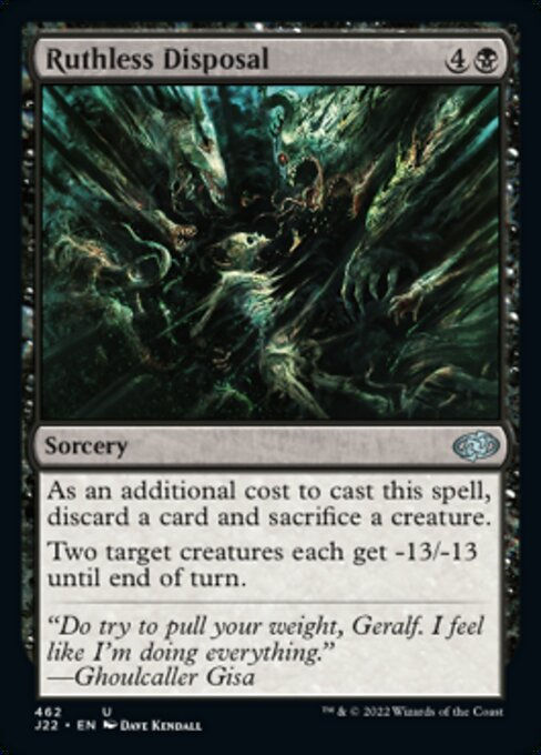 Ruthless Disposal (J22))
