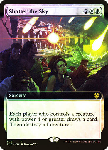 Shatter the Sky (THB) (302) / Extended Art / Foil