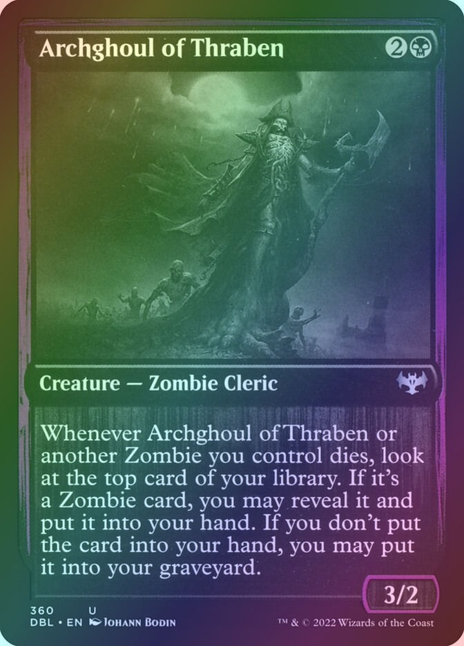 Archghoul of Thraben (DBL) (360) / Foil
