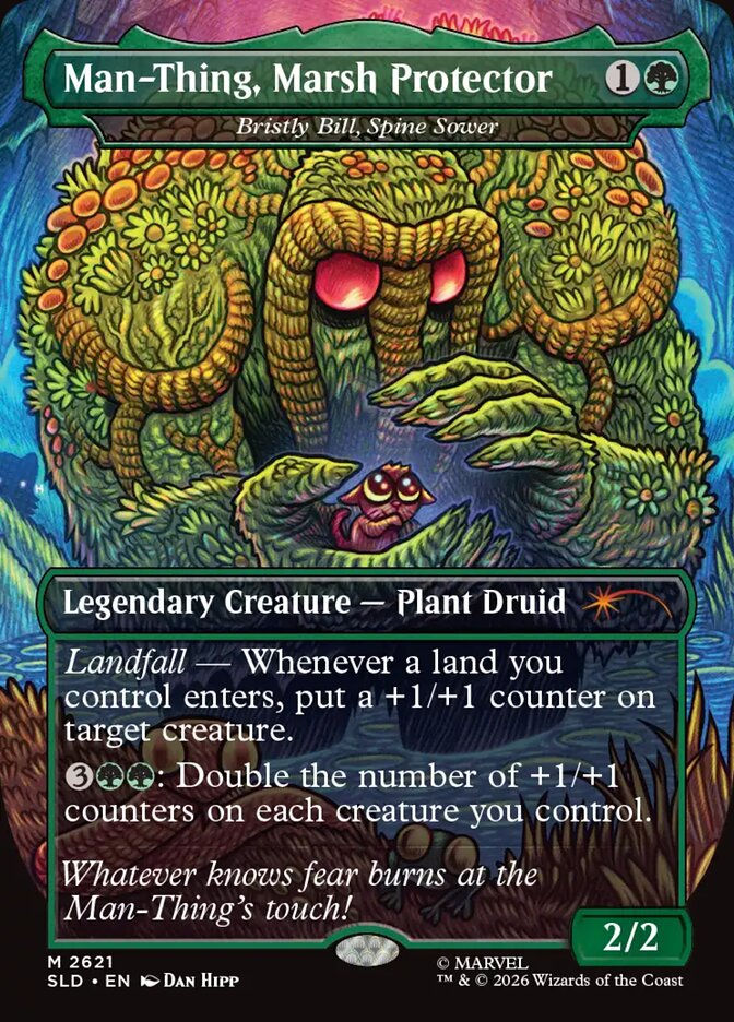 Bristly Bill, Spine Sower (SLD) (2621) / Borderless