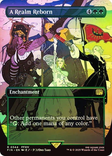 A Realm Reborn (FIN) (344) / Borderless / Foil