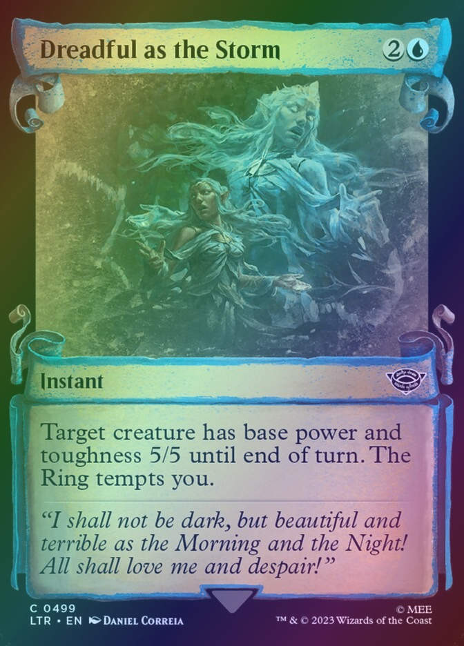 Dreadful as the Storm (LTR) (499) / Showcase / Foil
