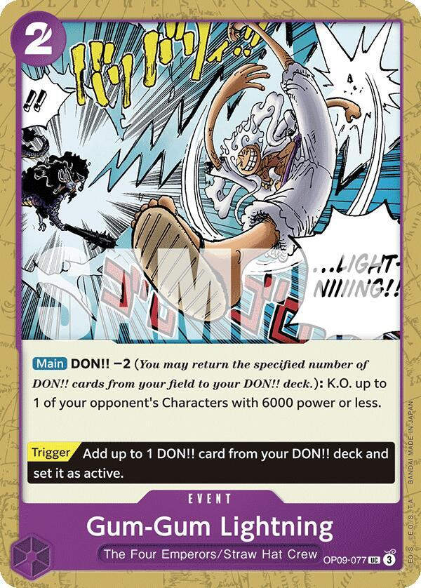 Gum-Gum Lightning (OP09-077)