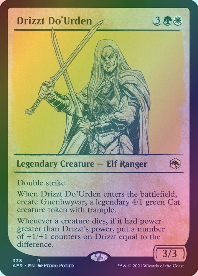 Drizzt Do'Urden (AFR) (338) / Showcase / Foil