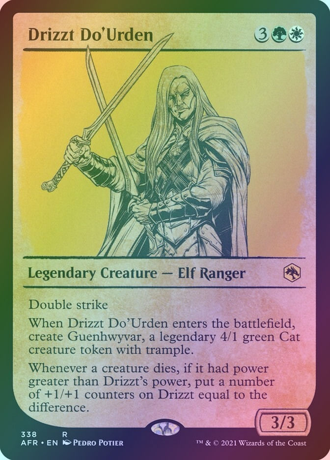 Drizzt Do'Urden (AFR) (338) / Showcase / Foil