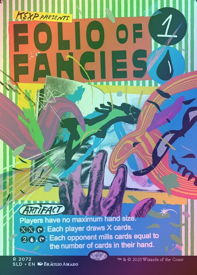 Folio of Fancies (SLD) (2072) / Borderless / Foil