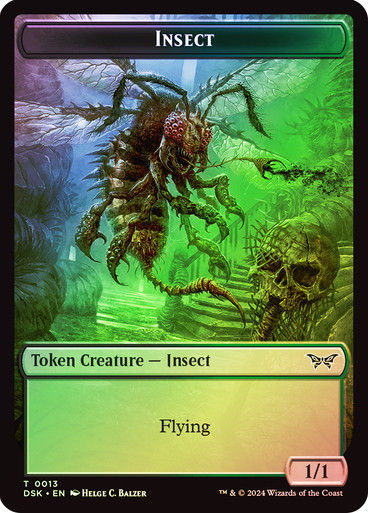 Insect (TDSK) (13) / Spider (TDSK) (12)  / Foil — cara 1 de 2