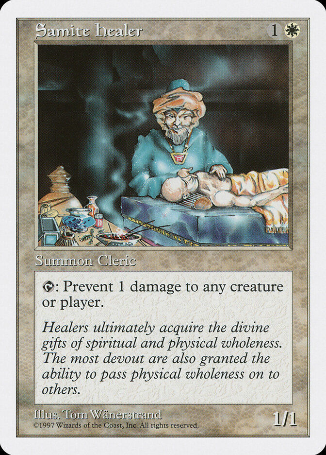 Samite Healer (5ED) (58)