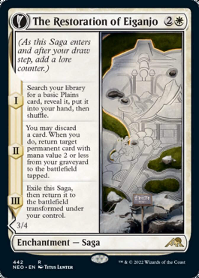 The Restoration of Eiganjo // Architect of Restoration (NEO) / Extended Art