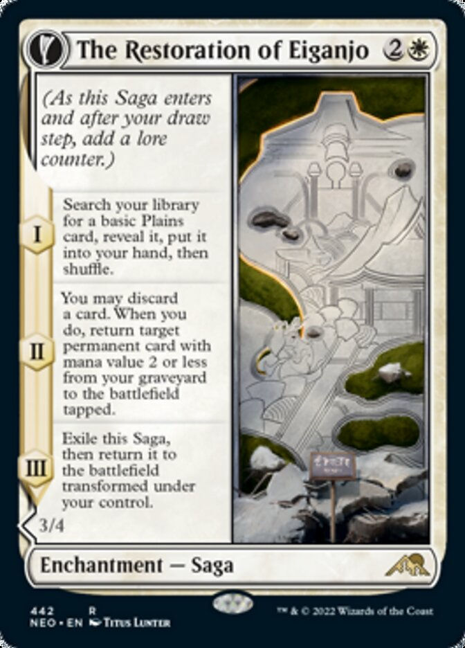 The Restoration of Eiganjo // Architect of Restoration (NEO) / Extended Art — cara 1 de 2