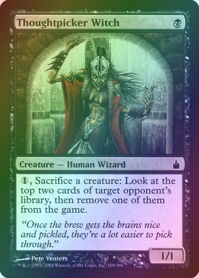Thoughtpicker Witch (RAV) (109) / Foil