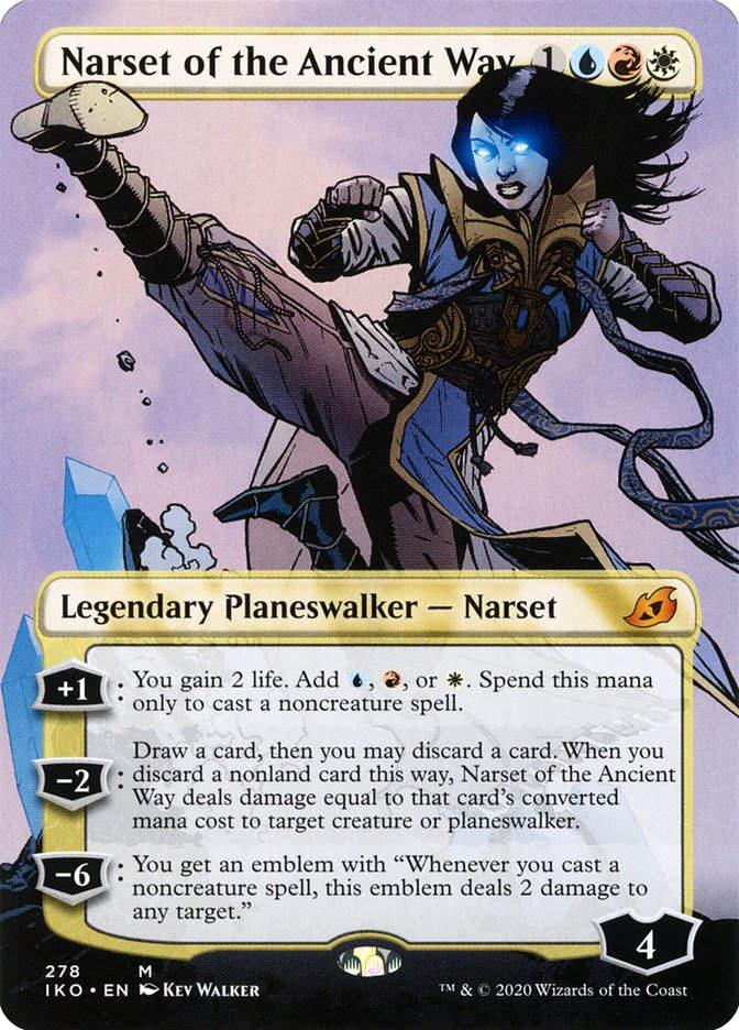 Narset of the Ancient Way (IKO) (278) / Borderless