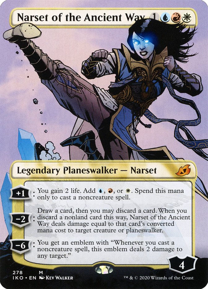 Narset of the Ancient Way (IKO) (278) / Borderless