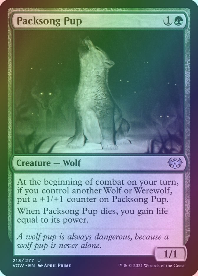 Packsong Pup (VOW) (213) / Foil