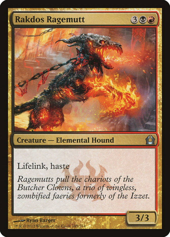 Rakdos Ragemutt (RTR) (185)