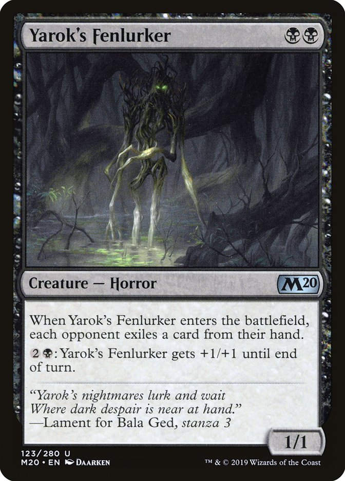 Yarok's Fenlurker (M20) (123)