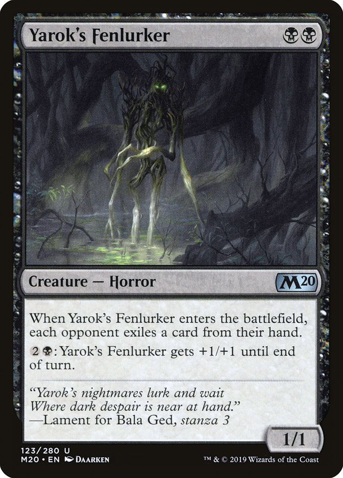Yarok's Fenlurker (M20) (123)
