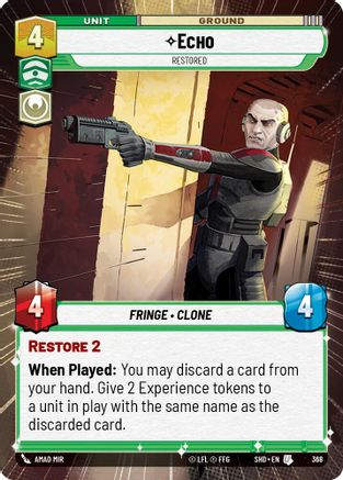 Echo - Restored (Hyperspace) (SHD_#368) / Foil