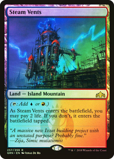 Steam Vents (GRN) (257) / Foil