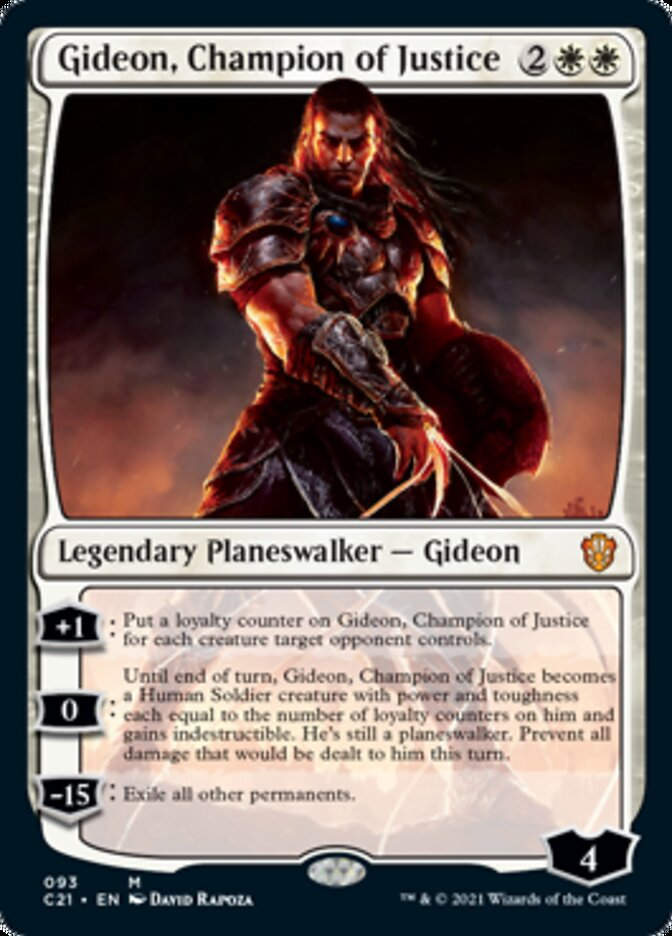 Gideon, Champion of Justice (C21)