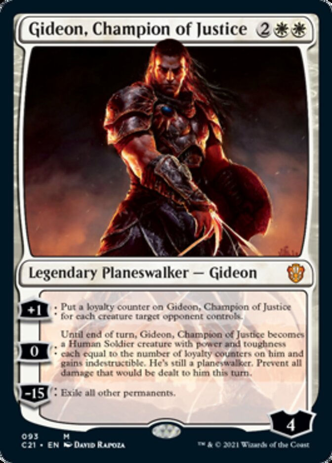 Gideon, Champion of Justice (C21)