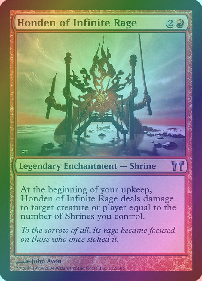 Honden of Infinite Rage (CHK) (172) / Foil